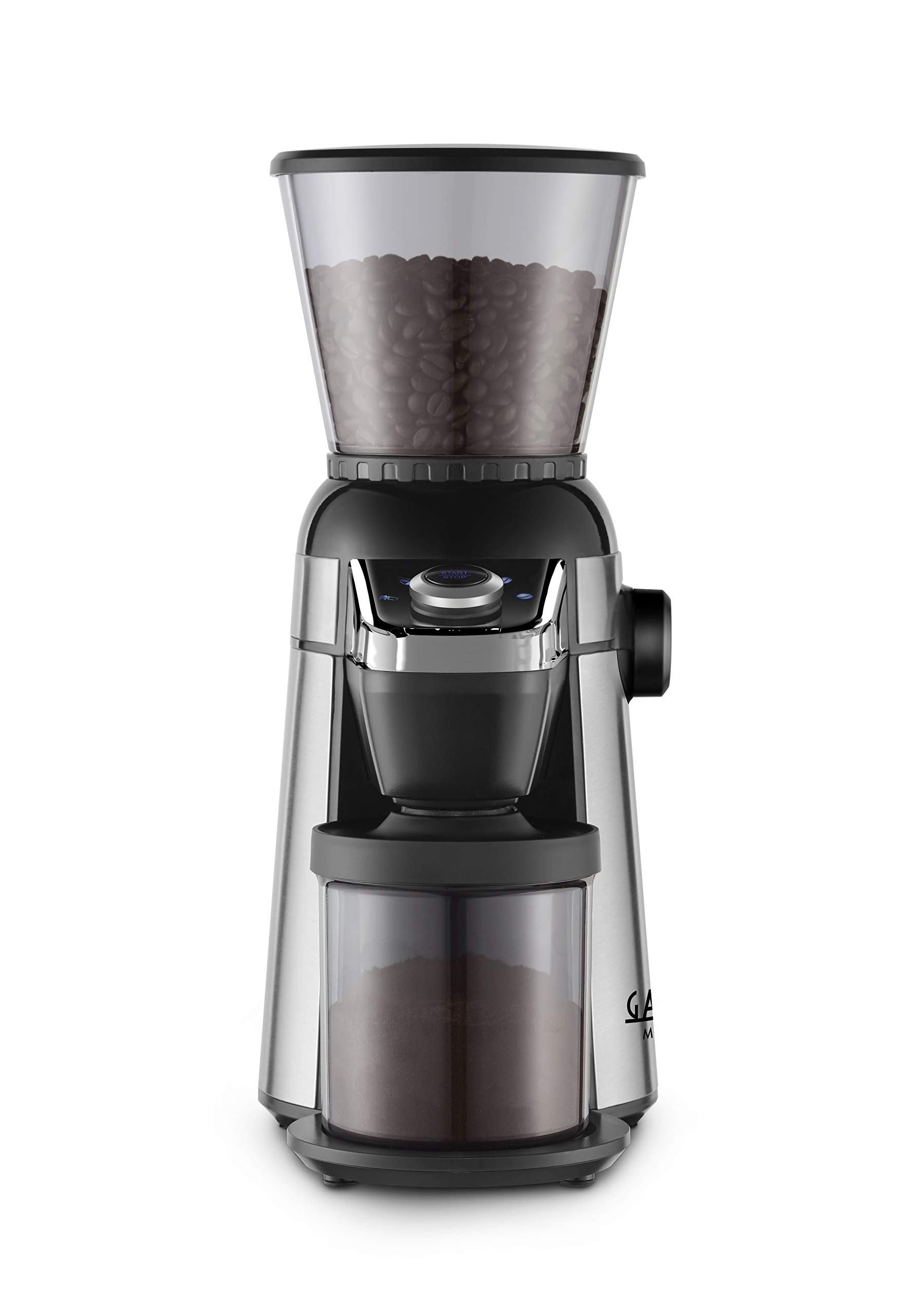 Gaggia MD15, Mühle mit Kegelmahlwerk, Edelstahl, Schwarz B Ware Retoure